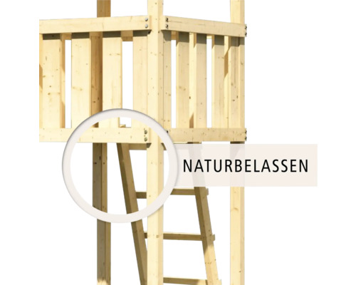 Tour de jeu en bois non traité