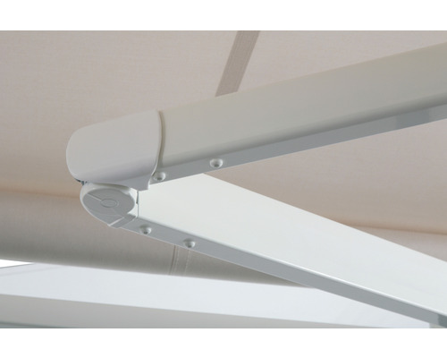 Detailansicht eines Markisenarms