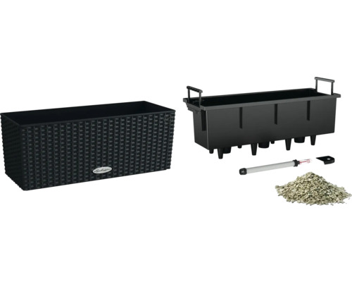 Lechuza Balkonkasten mit Bewässerungssystem und Zubehör