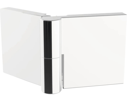 Paumelle de porte entièrement métallique pour portes intérieures