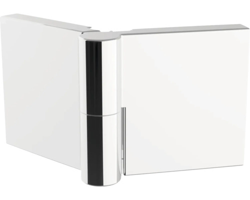 Charnière de porte en verre en métal