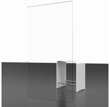 Porte pivotante-pliante pour accès d'angle Schulte ExpressPlus Alexa Style 2.0 100/100 cm verre transparent couleur du profilé aluminium-thumb-2