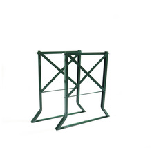 Rehaussement de table de brasserie VEBA en acier 70/80 cm vert-thumb-2