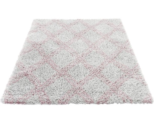 Hochflor Teppich mit Muster