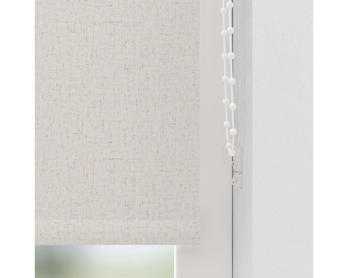 Store en tissu avec chaînette