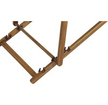 Detailansicht eines Holzgestells