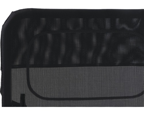 Gros plan d''une moustiquaire noire