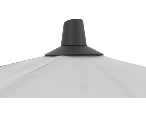 Gros plan du baldaquin d''un parasol.