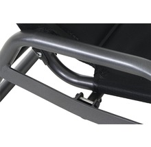 Vue détaillée du cadre d''un meuble de jardin