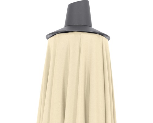 Vue détaillée d''un parasol