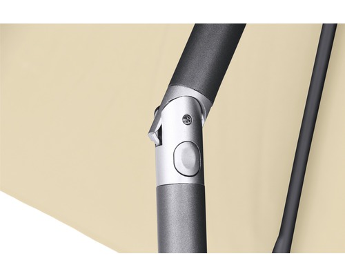 Vue détaillée d''un parasol avec pied de parasol