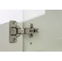 Flex Well Unterschrank mit Schublade und Drehtür Samoa BxTxH 50 x 60 x 85 cm weiß matt zerlegt Anschlag reversibel 00007530