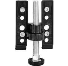 Bloc cuisine complète équipée Held Möbel PISA 390 cm façade chêne sauvage mate, corps graphite variante réversible démonté