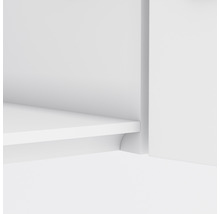 Bloc cuisine complète équipée Held Möbel PISA 300 cm façade gris mate, corps chêne sauvage variante réversible démonté