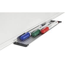 Whiteboard mit Alurahmen magnetisch keramik 240x120 cm