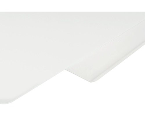 Gros plan d''un plateau de table blanc