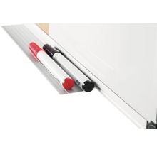 Kombitafel Korktafel und Whiteboard magnetisch 120x90 cm