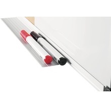 Kombitafel Korktafel und Whiteboard magnetisch 180x90 cm