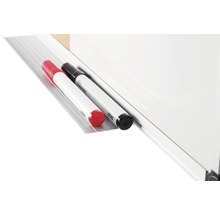 Kombitafel Korktafel und Whiteboard magnetisch 150x120 cm
