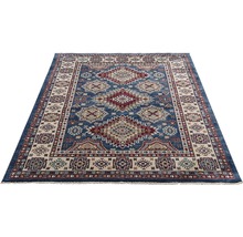 Tapis oriental ornement bleu rouge 200x300cm