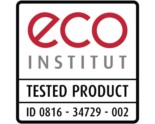 eco INSTITUT geprüftes Produkt