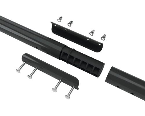 Einzelteile einer Markisenbefestigung