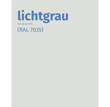Hellgraue Farbe, Glanzgrad Matt, RAL 7035