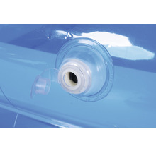 Kit de piscine hors sol à pose rapide Familypool PVC rectangulaire 197x143x49 cm sans accessoires bleu/blanc-thumb-10