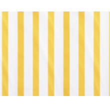 Klemmmarkise (Balkonmarkise) 3x1,5 Stoff gestreift gelb/weiß Gestell RAL 9003 signalweiß (Bausatz)-thumb-1