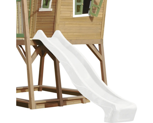 Spielturm mit Rutsche aus Holz