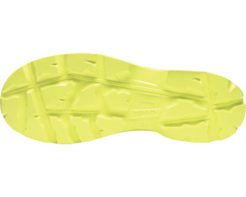 Sohle eines Uvex Sicherheitsschuhs