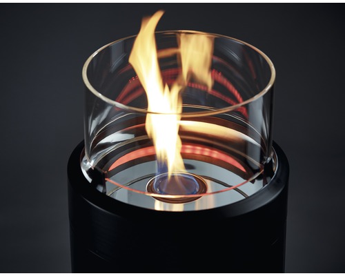 Ethanolkamin mit Glaszylinder