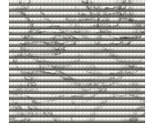 Motif de carreaux de mosaïque aspect marbre pour décoration murale