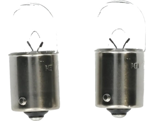 Zwei klare Glühbirnen für den Gebrauch