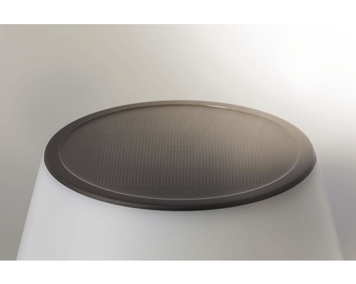 Solarleuchte mit Solarpanel auf der Oberseite