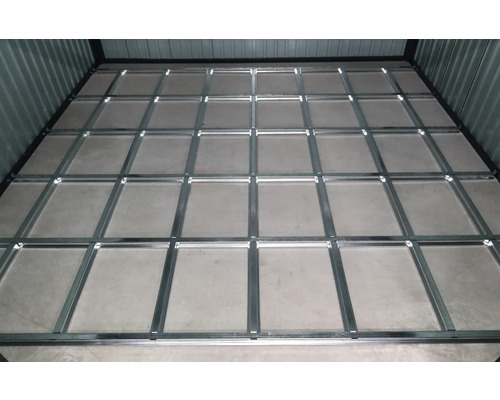 Metallunterkonstruktion für einen Containerboden