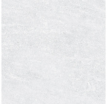 Weisse Bodenfliese mit Steinoptik