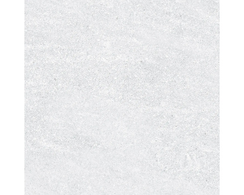 Weisse Bodenfliese mit Steinoptik