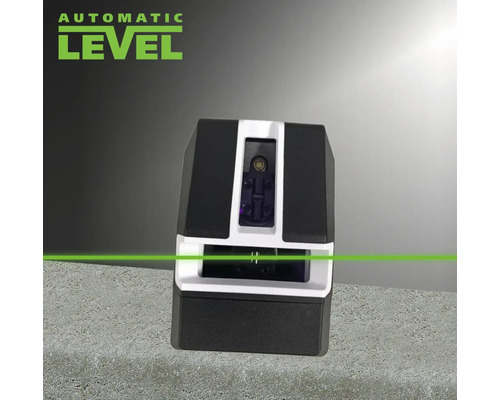 Laser-Nivelliergerät mit grüner Laserlinie