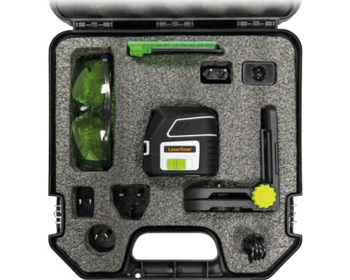 Laserliner Kreuzlinienlaser Set im Koffer mit Zubehör