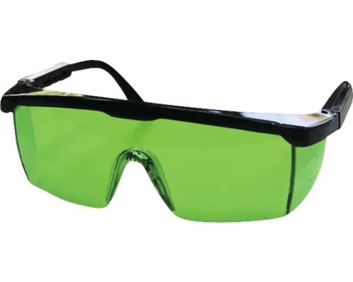 Laserschutzbrille mit grünen Gläsern