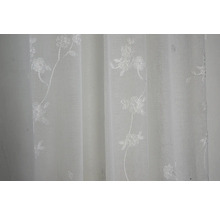 Gardine mit Blumenmuster