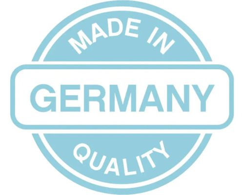 Hergestellt in Deutschland Qualitätssiegel
