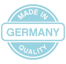 Hergestellt in Deutschland Qualitätssiegel