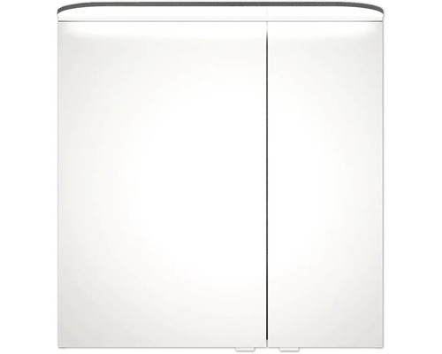 Armoire de toilette blanche à deux portes