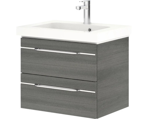 Meuble sous-lavabo avec lavabo et robinet