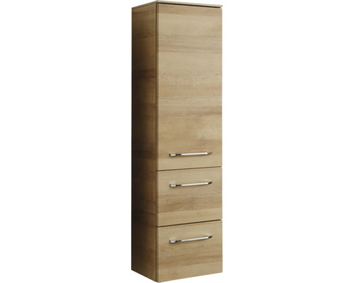 Armoire haute avec trois tiroirs pour salle de bain