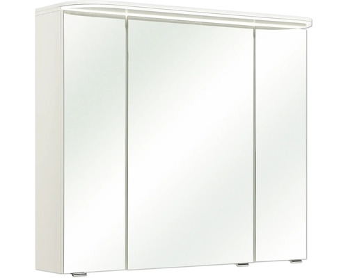 Armoire de toilette à trois portes pour la salle de bains