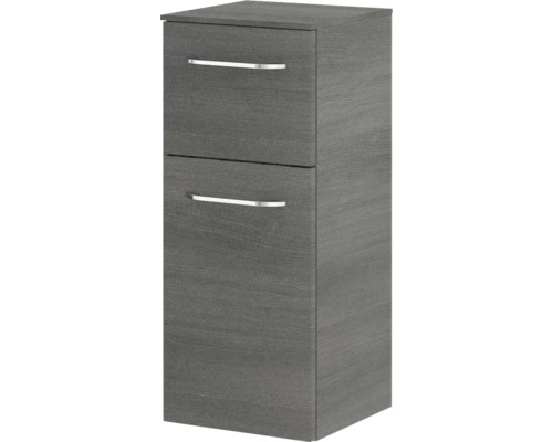 Armoire haute avec deux tiroirs pour salle de bains