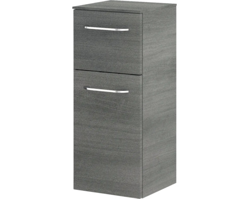 Armoire haute de salle de bain avec deux tiroirs